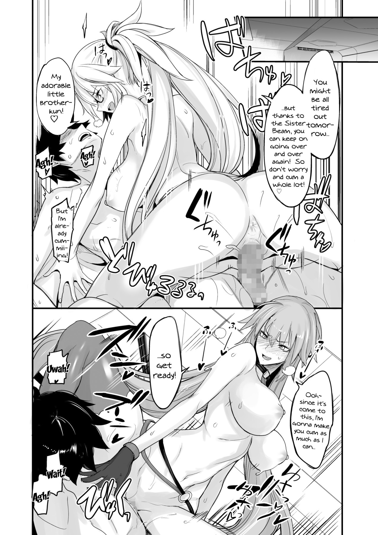 Hentai Manga Comic-W Jeanne vs Master-Read-17